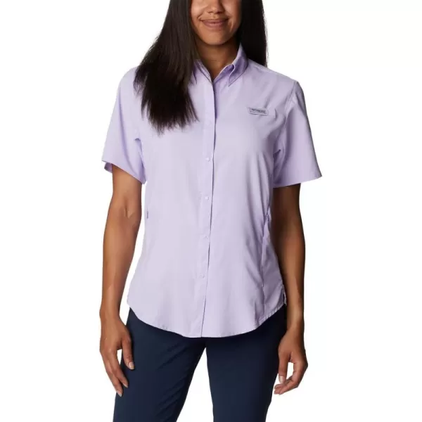 Columbia Womens Tamiami Ii Short Sleeve ShirtSoft Violet