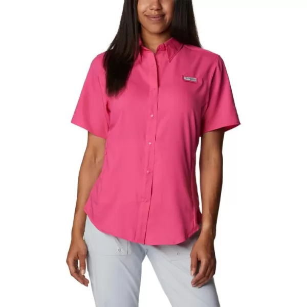 Columbia Womens Tamiami Ii Short Sleeve ShirtUltra Pink