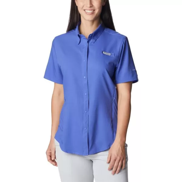 Columbia Womens Tamiami Ii Short Sleeve ShirtViolet Sea