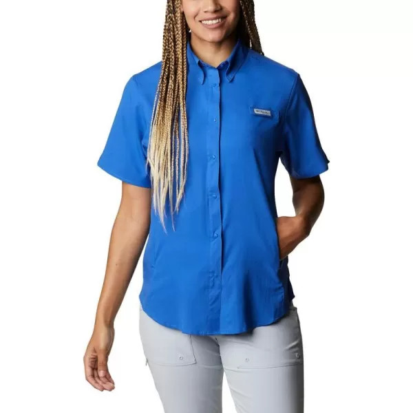 Columbia Womens Tamiami Ii Short Sleeve ShirtVivid Blue