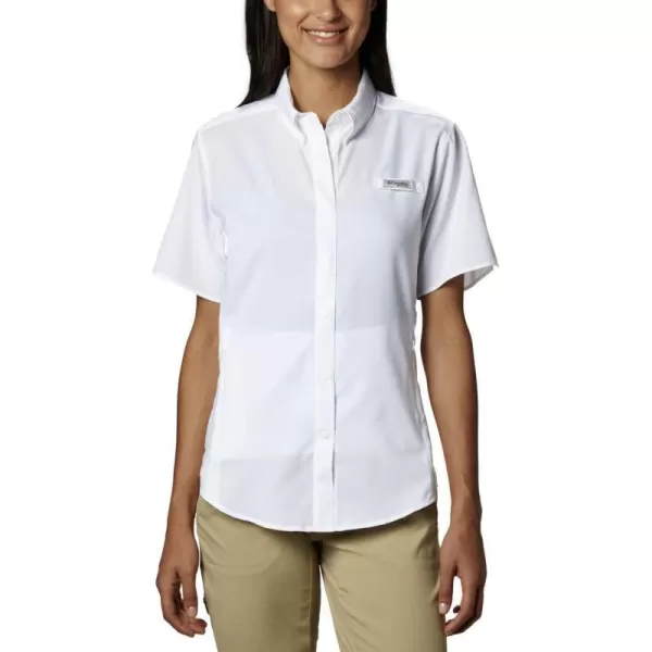 Columbia Womens Tamiami Ii Short Sleeve ShirtWhite