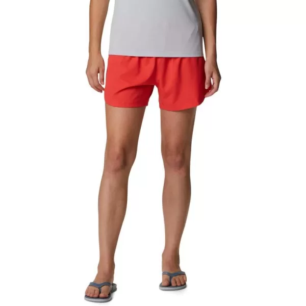 Columbia Womens Tamiami Pullon ShortRed Hibiscus