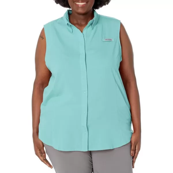 Columbia Womens Tamiami Sleeveless ShirtGulf Stream