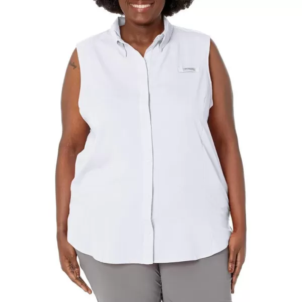 Columbia Womens Tamiami Sleeveless ShirtWhite