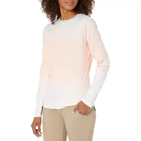 Columbia Womens Tidal Deflector Long SleeveTiki Pink Gradient