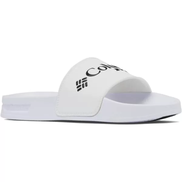 Columbia Womens Tidal Ray PFG Slide Sport SandalWhiteBlack