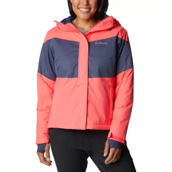 Columbia Womens Tipton Peak Ii Insulated JacketNeon SunriseNocturnal