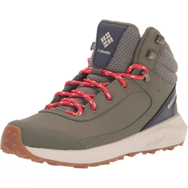 Columbia Womens Trailstorm Peak Mid Hiking ShoeStone GreenNocturnal