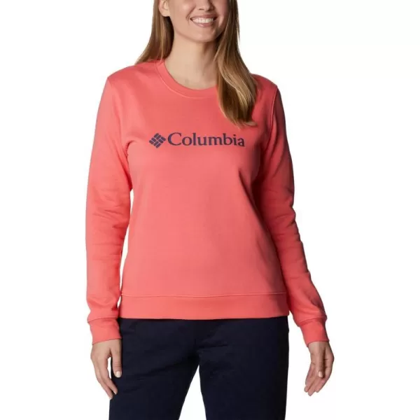 Columbia Womens Trek Graphic CrewBlush PinkColumbia Gem