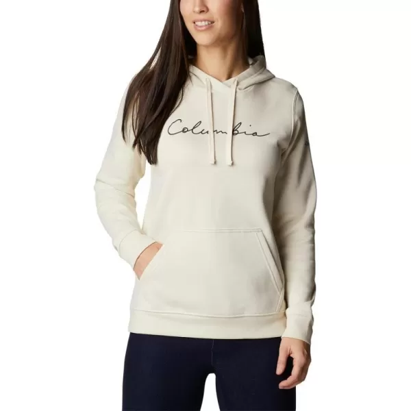 Columbia Womens Trek Graphic HoodieChalkScript Logo