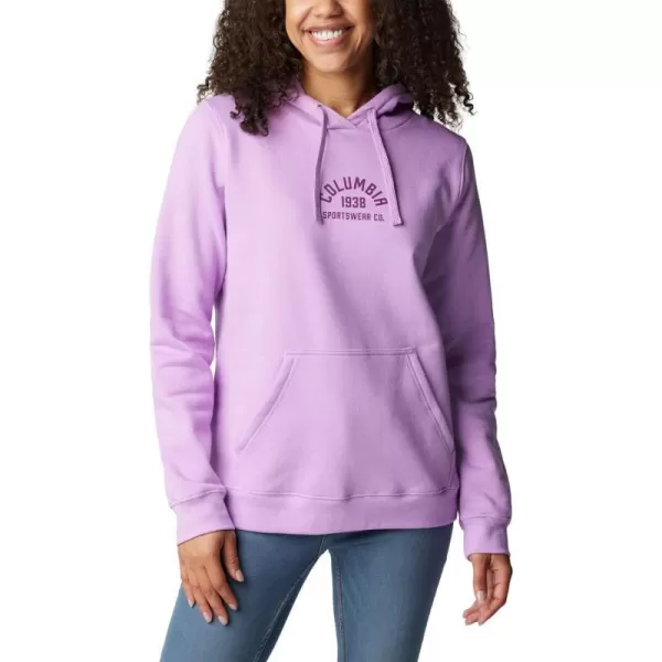 Columbia Womens Trek Graphic HoodiePurple