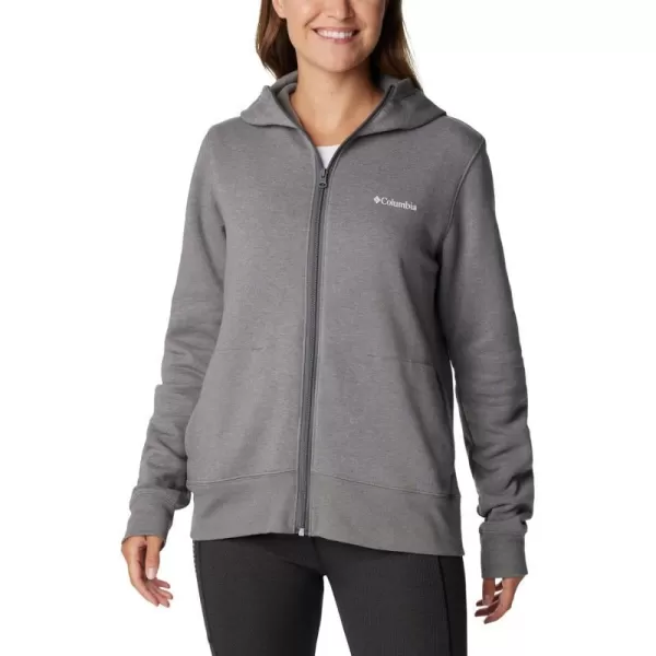 Columbia Womens Trek Ii Graphic Full ZipCity Grey Heather