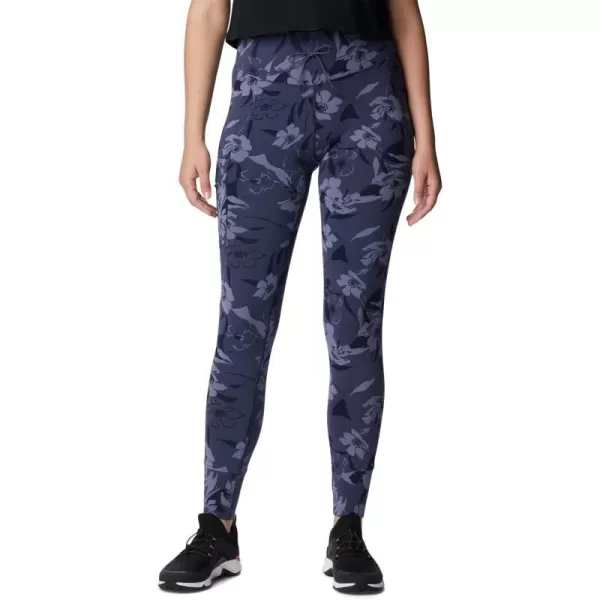 Columbia Womens Trek LeggingNocturnalPop Flora Tonal