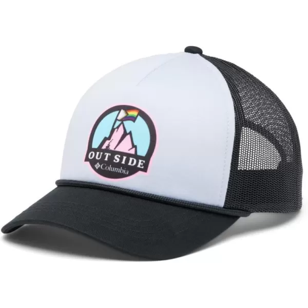 Columbia Womens Trucker Snap BackCirrus GreyBlackPride Graphic