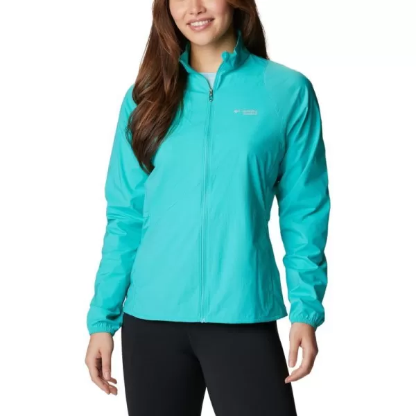 Columbia Womens W Endless Trail Wind ShellBright Aqua