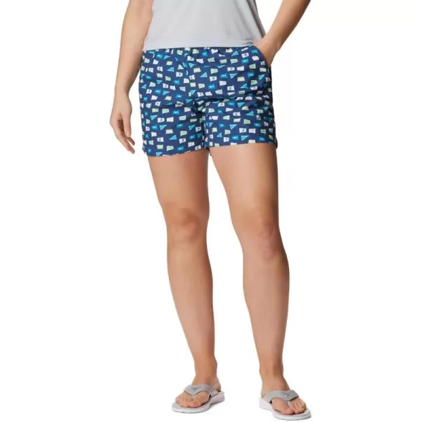 Columbia Womens W Super Backcast Water ShortCarbonFlags Up