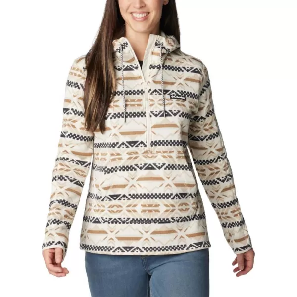 Columbia Womens W Sweater Weather Hooded PulloverChalk Checkered Peaks