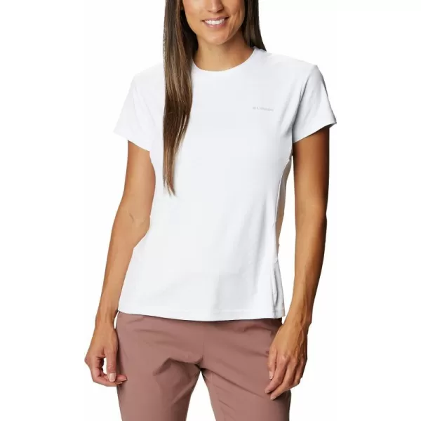 Columbia Womens W Zero Ice CirroCool Ss ShirtWhite