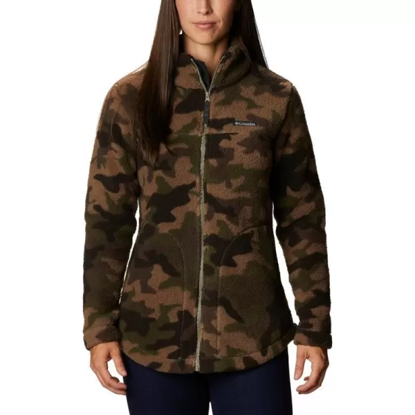 Columbia Womens West Bend Full ZipCypress Trad Camo