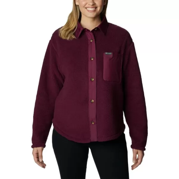 Columbia Womens West Bend Shirt JacketMarionberry