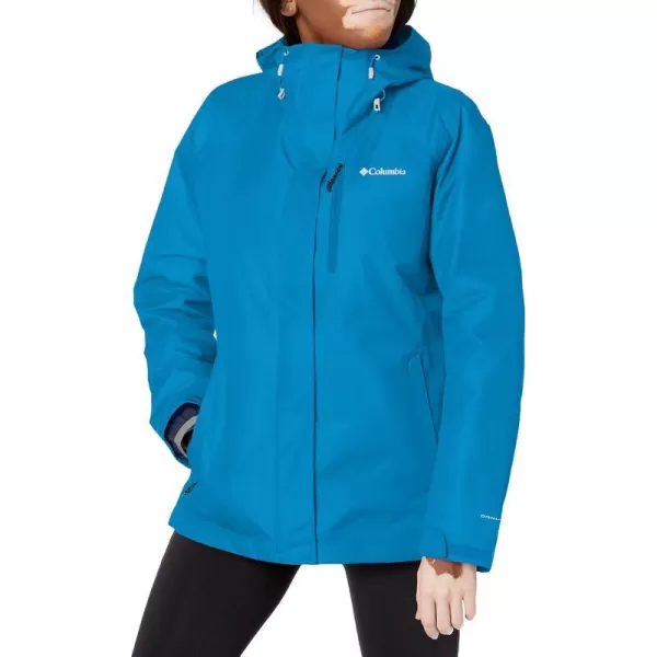 Columbia Womens Whirlibird IV Interchange Winter Jacket Waterproof amp BreathableFathom Blue Crossdye