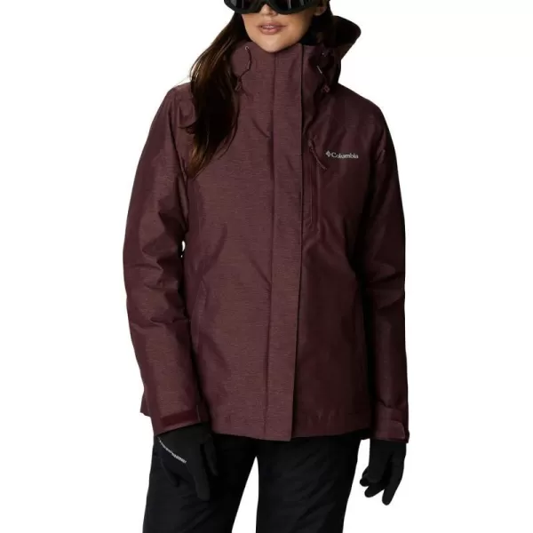 Columbia Womens Whirlibird IV Interchange Winter Jacket Waterproof amp BreathableMalbec Crossdye