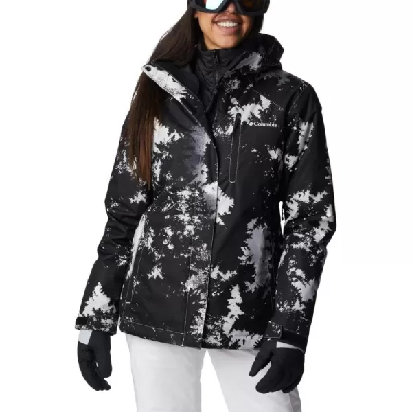 Columbia Womens Whirlibird IV Interchange Winter Jacket Waterproof amp BreathableWhite Lookup Print