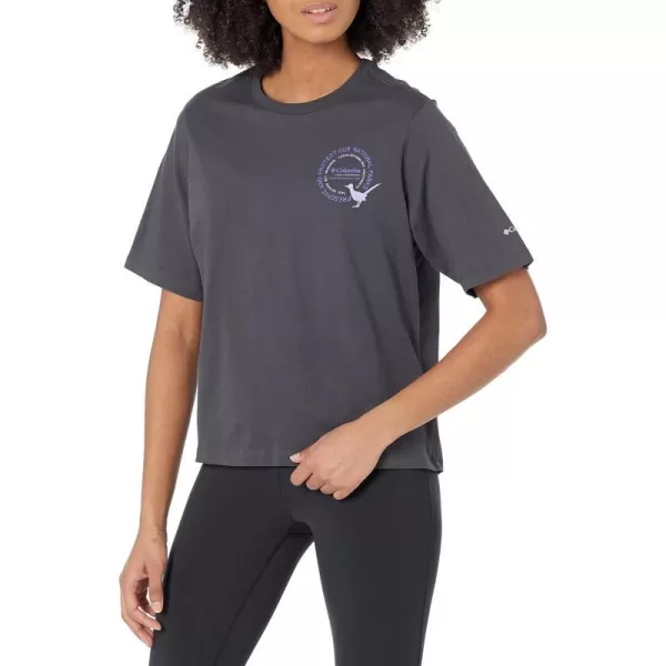 Columbia Womens Wild Places Short Sleeve TeeSharkExplore the World Graphic