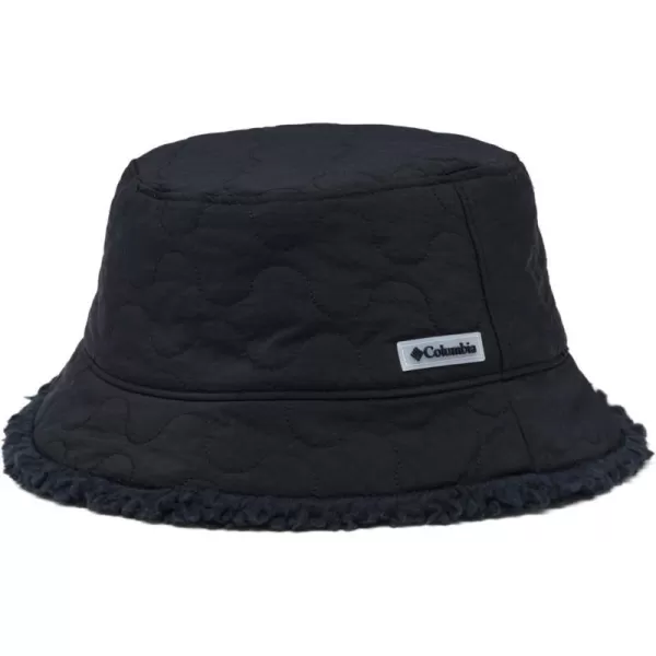 Columbia Womens Winter Pass Reversible Bucket HatBlackBlack