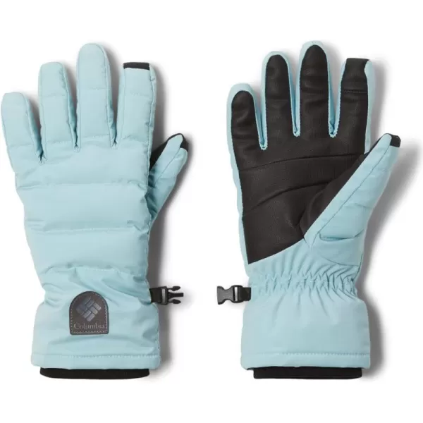 Columbia Womens Womens Snow Diva GloveAqua Haze Sheen