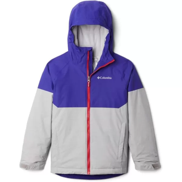 Columbia boys Alpine Actionnbspii JacketColumbia Grey HeatherPurple Quartz