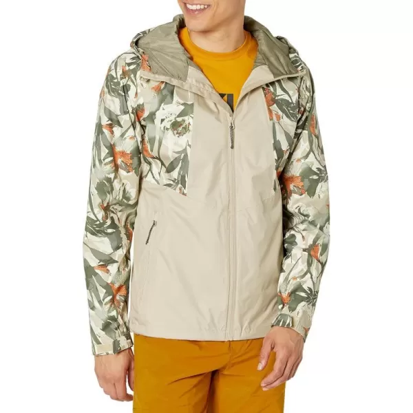 Columbia mens Inner Limits II JacketAncient FossilFloriculture Print