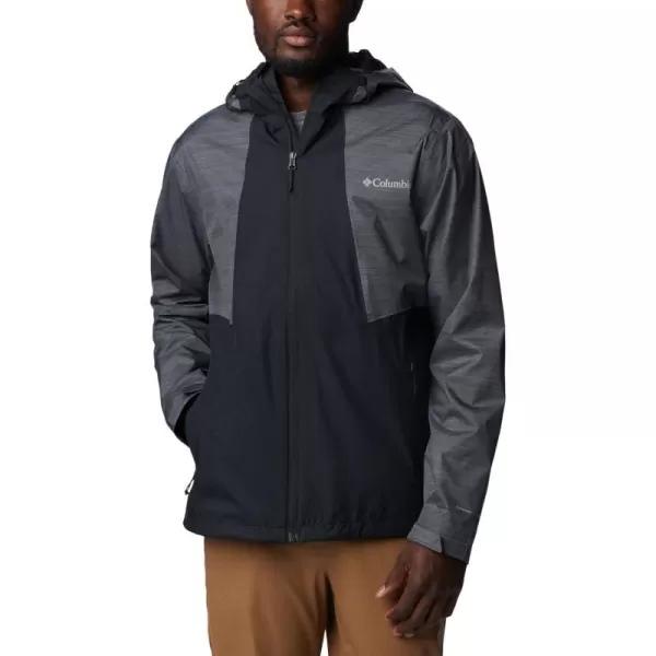 Columbia mens Inner Limits II JacketBlack Graphite Heather