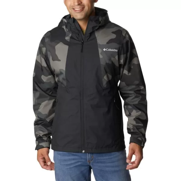 Columbia mens Inner Limits II JacketBlackBlack Mod Camo Print  Legacy