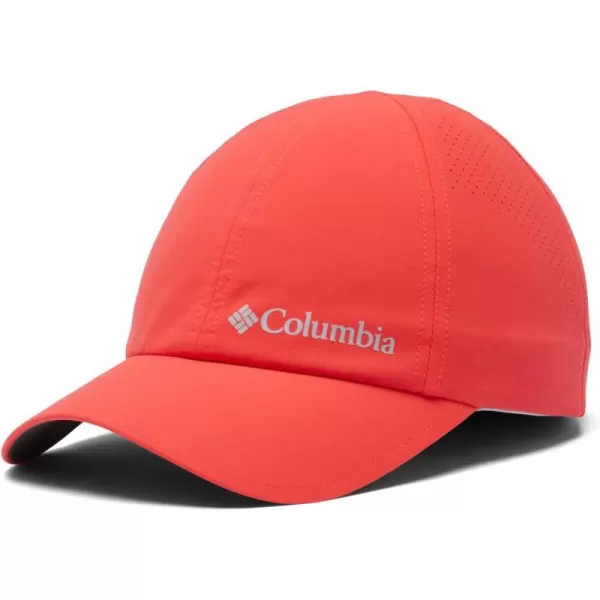 Columbia unisexadult Silver Ridge III Ball CapRed Hibiscus