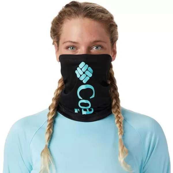 Columbia unisexadult Terminal Tackle Neck Gaiter IiBlackGolf Stream