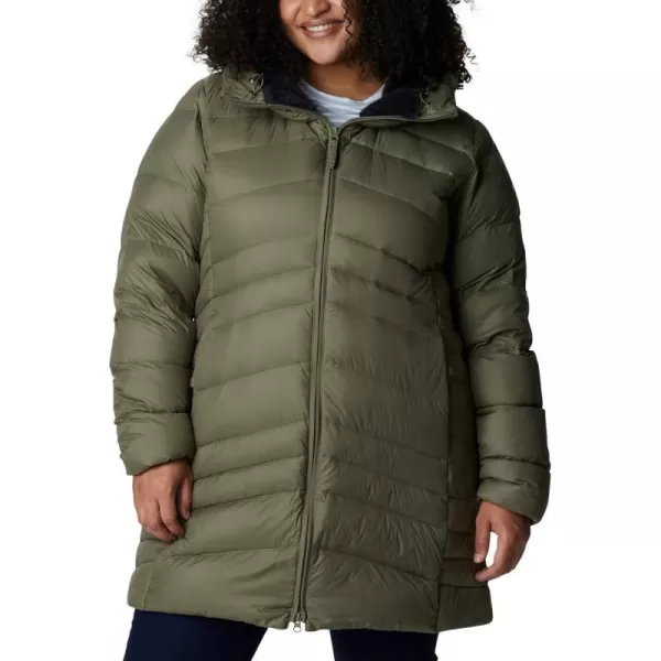 Columbia womens Autumn Park Down Mid JacketStone Green