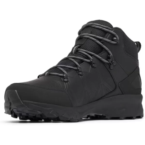 Mens Peakfreak Ii Mid Outdry Leather Hiking ShoeBlackGraphite