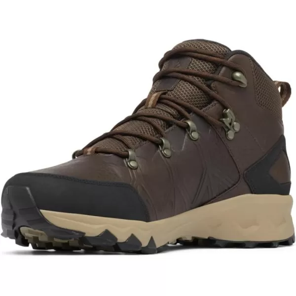 Mens Peakfreak Ii Mid Outdry Leather Hiking ShoeCordovanBlack