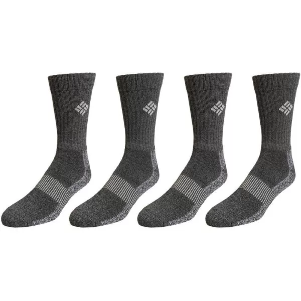 Moisture Control Crew Sock 4 Pack MultipackBlack