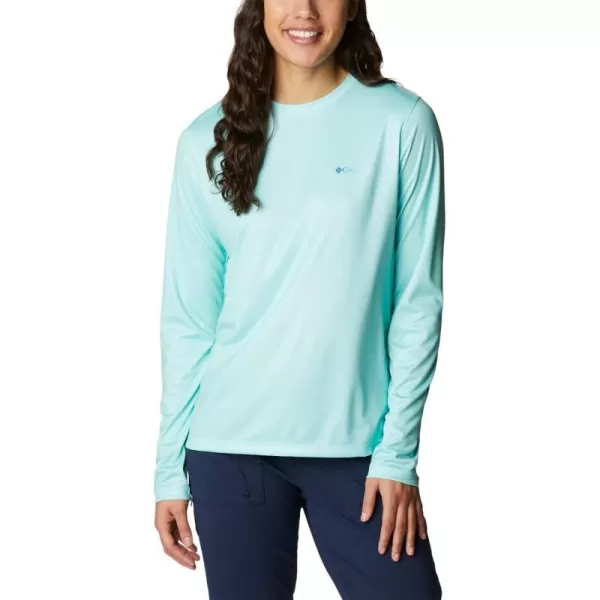 Womens Tidal Tee PFG Fish Flag LsGulf StreamAtoll Gradient