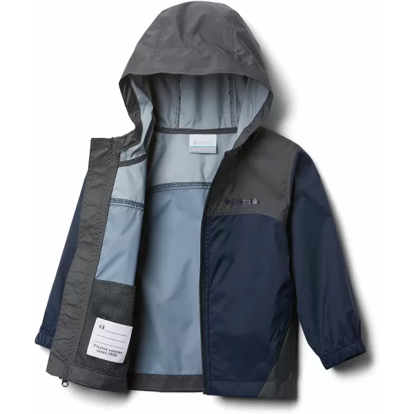 Columbia Boys Glennaker Rain JacketCollegiate NavyGrill