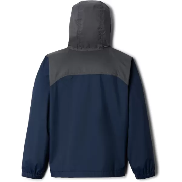 Columbia Boys Glennaker Rain JacketCollegiate NavyGrill