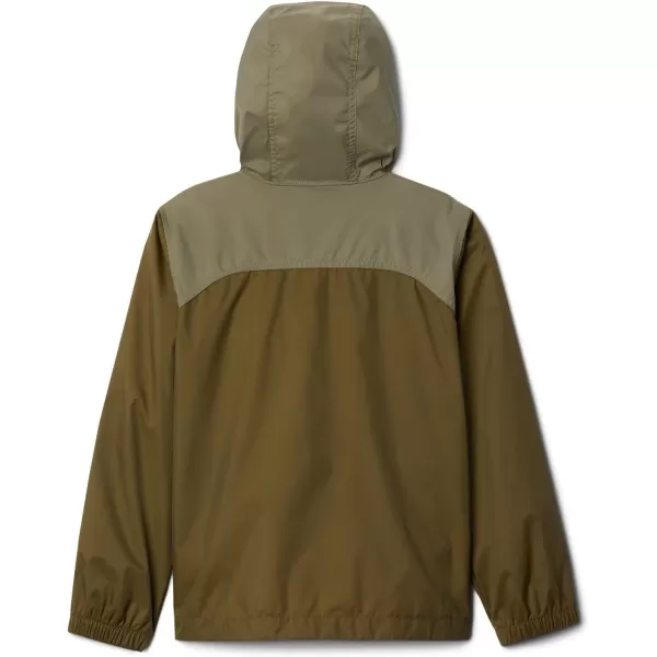 Columbia Boys Glennaker Rain JacketNew OliveStone Green