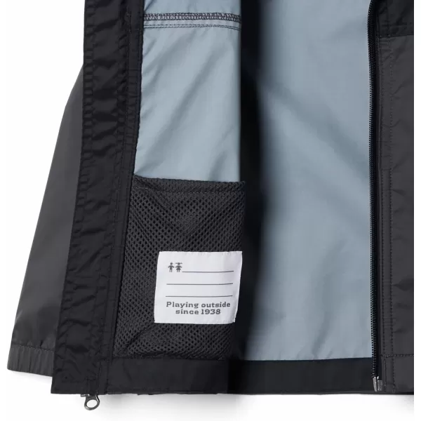 Columbia Boys Glennaker Rain JacketSharkBlack