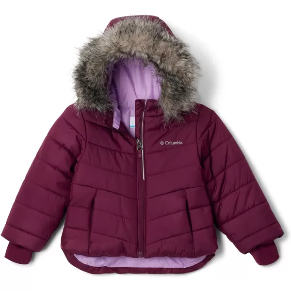 Columbia Girls Katelyn Crest Ii Hooded JacketMarionberry