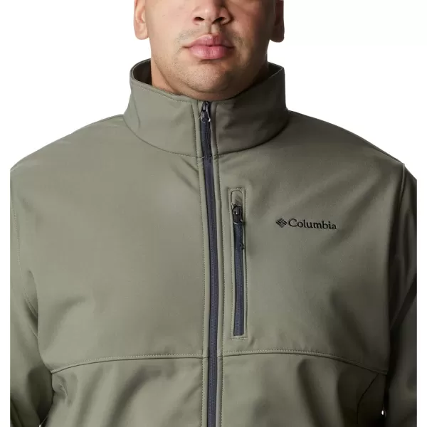 Columbia Mens Ascender Softshell Frontzip JacketStone Green