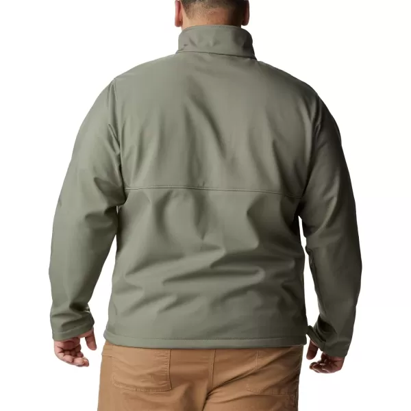 Columbia Mens Ascender Softshell Frontzip JacketStone Green