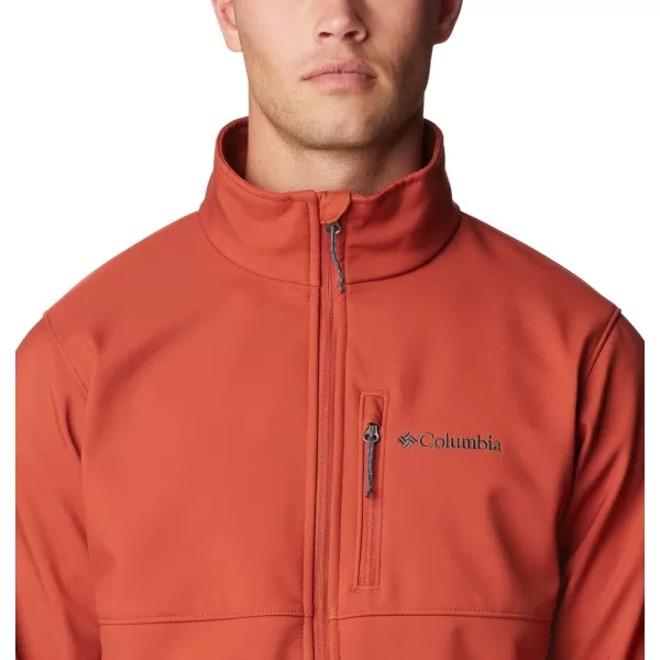 Columbia Mens Ascender Softshell Frontzip JacketWarp Red