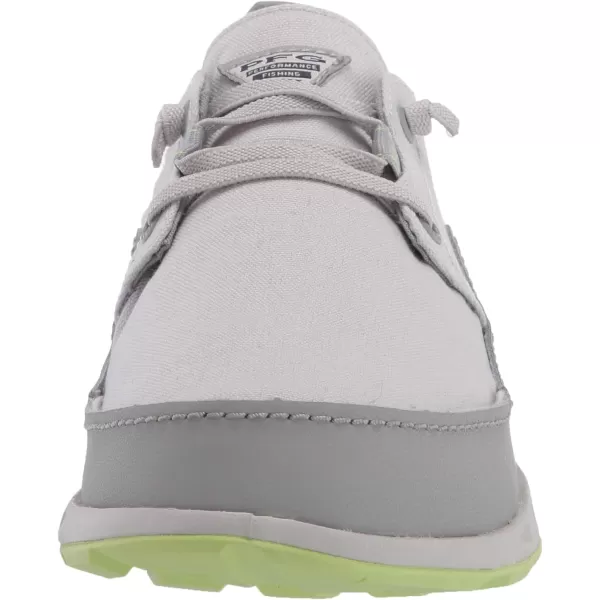 Columbia Mens Bahama Vent Relaxed PFG Boat ShoeGrey IceJade Lime